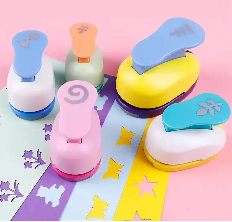 Wholesale 2024 new design craft embossing hole punch kids DIY paper punch