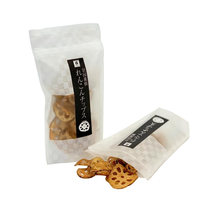 Небольшие боковые тарелки настоящий пищевой чип lotus root без другого
