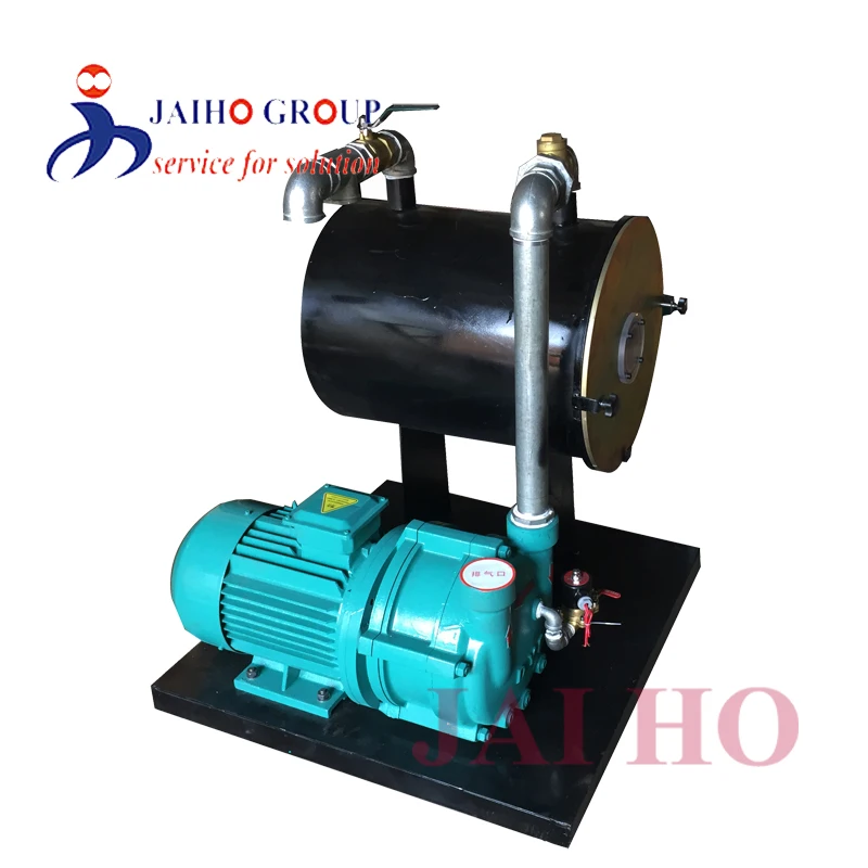 High efficiency liquid ring vacuum pump for plastic/paper/leathger products