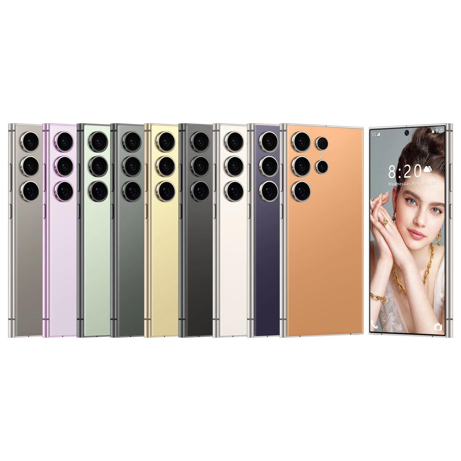 Оригинальные телефоны s25 ultra смартфоны для s24 16GB + 1TB 5G Dual SIM мобильный телефон 5g смартфон