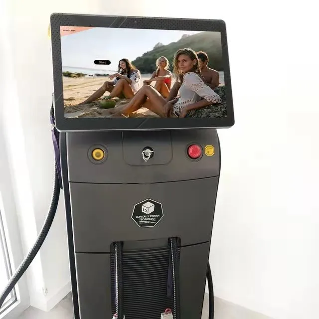 Electric 2000W electrolysis 755 808 1064 epilation laser diode laser girls and men hair removal machine for All  skin