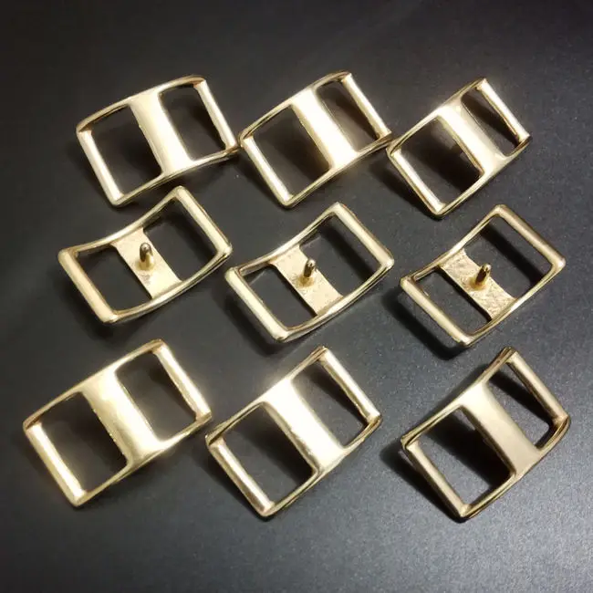 metal conway buckle Solid brass decorative stainless steel halter buckles For Straps bridle horse saddle headstall reins tack