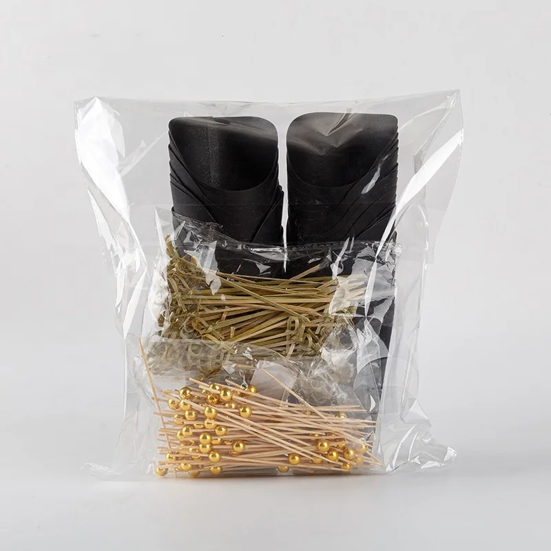 14 oz bubble waffle cup french fries kraft paper french fries food snack cup and cocktail sticks sets