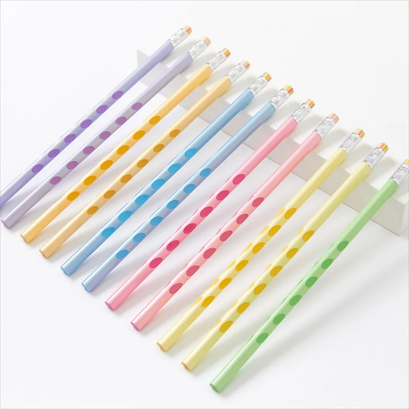 Pencil Lead 2B Graphite school stationery wooden free Pencil for students kids children