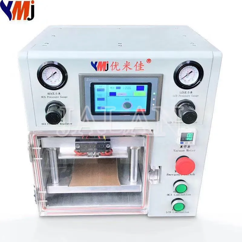 ymj oca laminator machine for 11Promax 11Pro 11 Xsmax Xs XR X for samsung note10plus lcd screen repair glass oca laminating