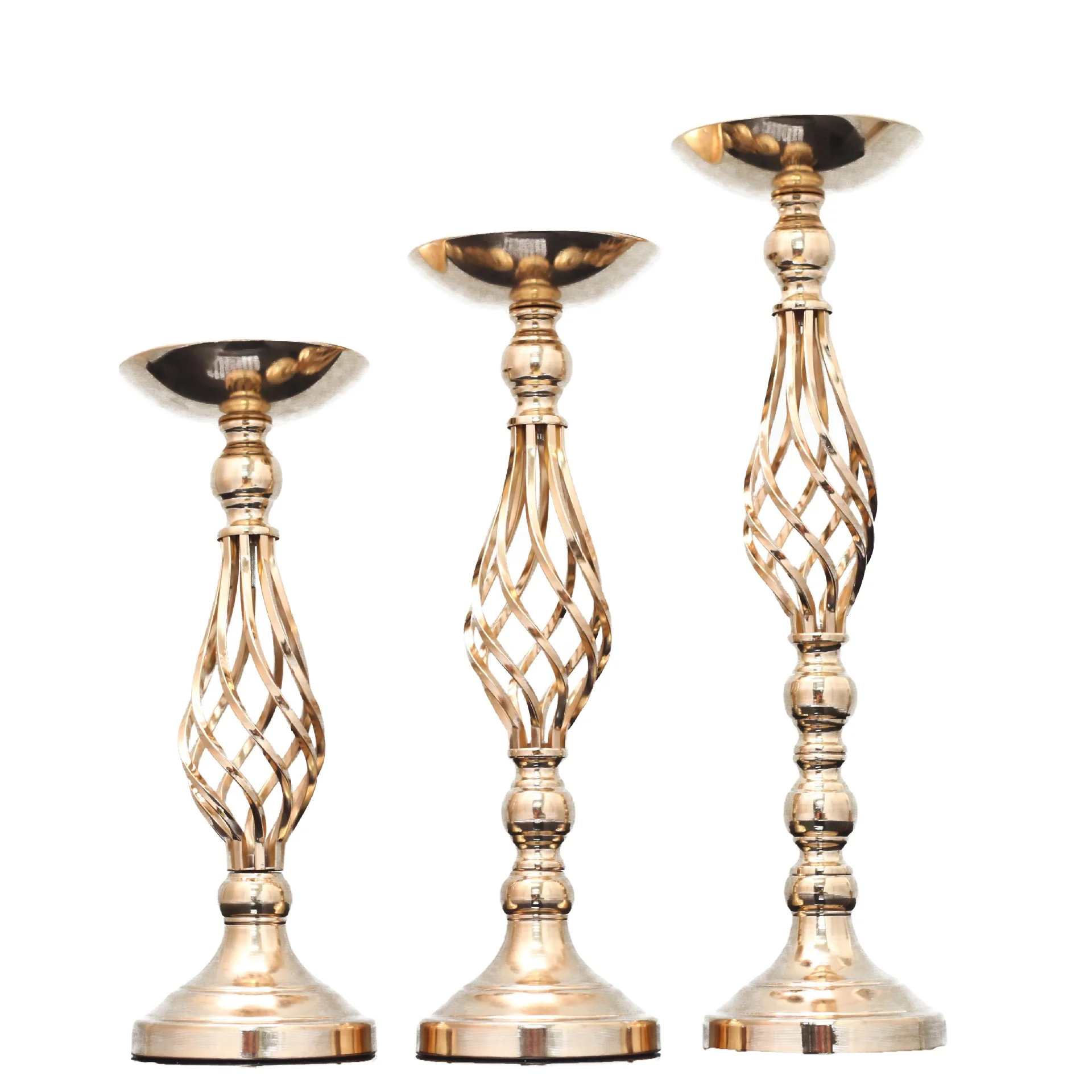 Новинка, ваза для цветов в европейском стиле, украшение для отеля, пустотелые витые подсвечники, свадебная ваза для цветов, дорожный Декор