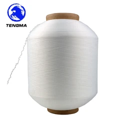 Top grade high elastic polyester spandex covered yarn for carpets 20 75 polyester spandex yarn