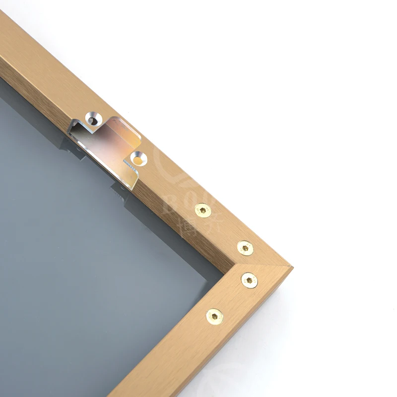 Modern Minimalist Glass Door Aluminum Frame Aluminum profile Narrow Frame Glass Wardrobe Door Frame