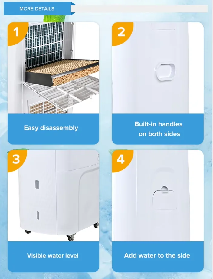 Household Portable Mobile AC Air Conditioner Multifunctional Air Conditioner Without Outdoor Unit
