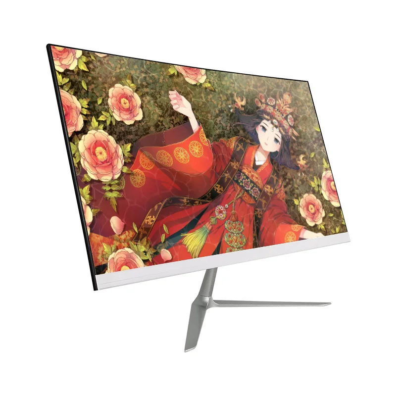 
FHD 23.8 24 Inch Frameless LCD Desktop LED Office Curved Computer Monitor 