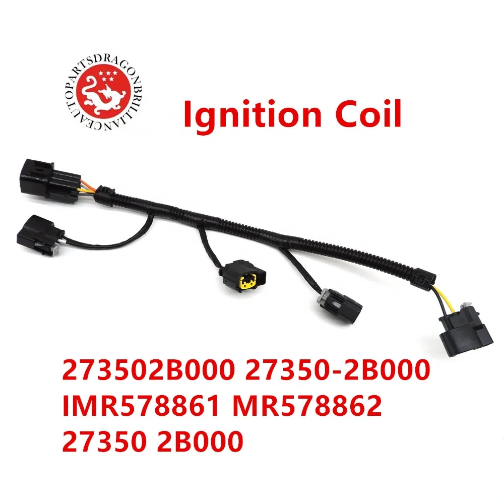 Ignition Coil Extension Wiring Hardnes OEM 273502B000 27350-2B000 IMR578861 MR578862 27350 2B000 For Hyundai For Kia Engine