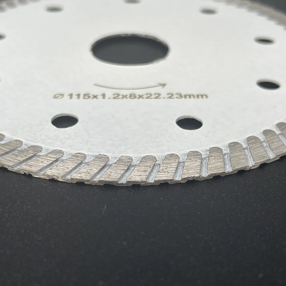 105/115/125mm Ultra Thin Turbo Diamond Saw Blade Cutting Disc for Tiles