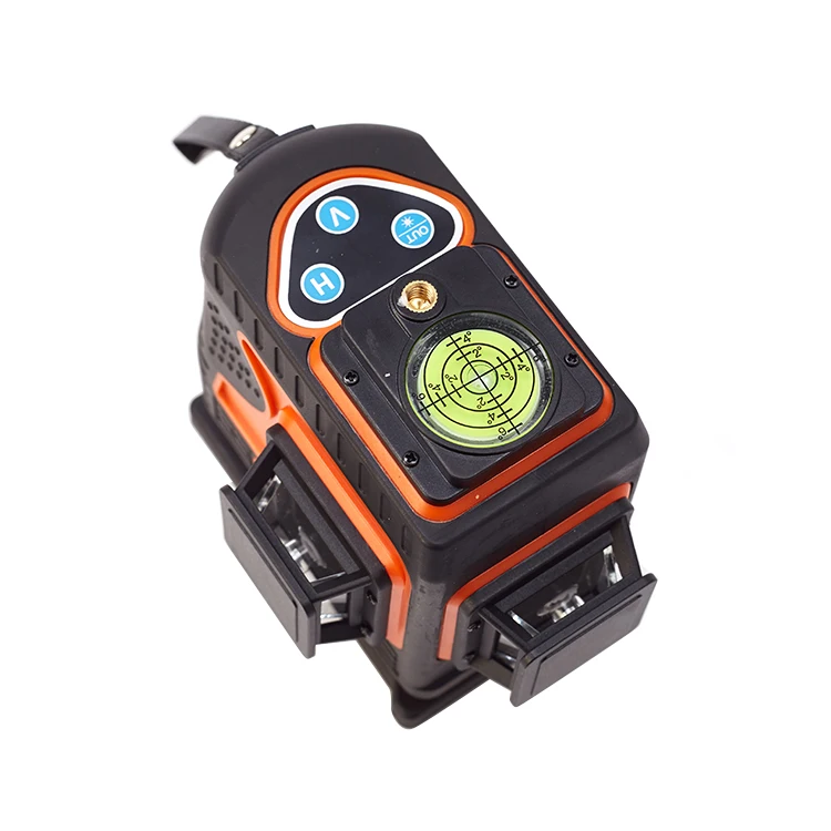 Automatic Self Leveling 360 Rotating Rotary 3D Laser Multi Cross Line Red Green Beam Laser Level 3D 12 Lines Meter