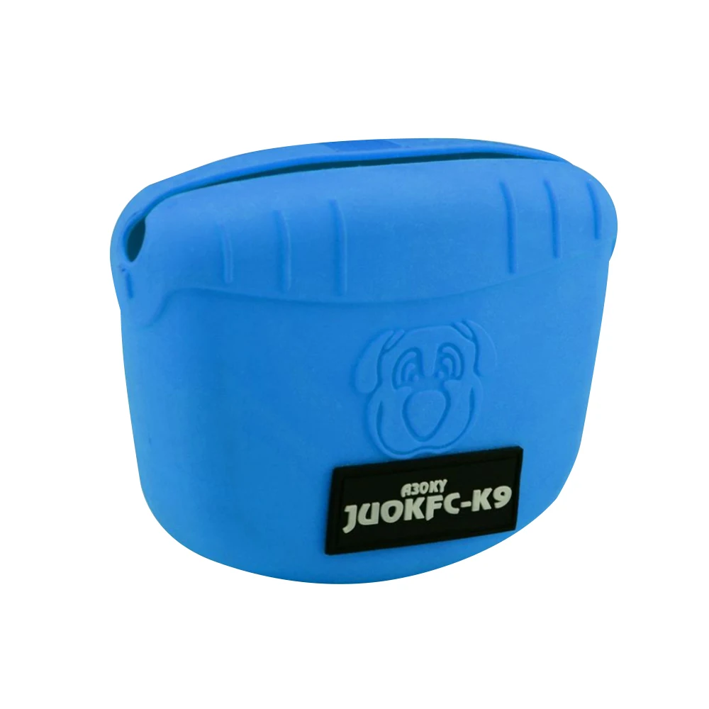 Портативные силиконовые магнитные поясные сумки для собак, тренировочная сумка для домашних животных