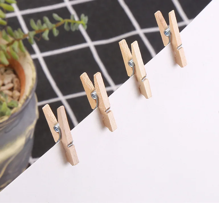 Natural Wood Clothespins Rustic Wedding Decorations Wedding Clothespins Mini Pegs Tiny Pegs Small Wooden Clothes Pins