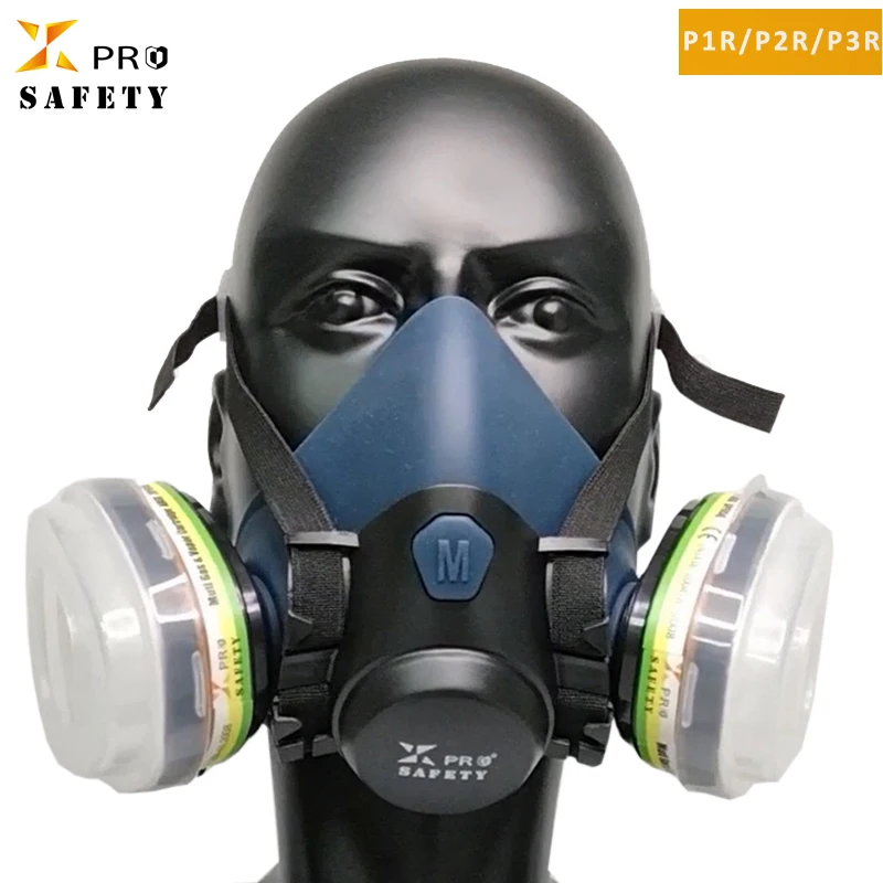 High Quality XPRO Industrial Particulate Filter Accessories Organic Vapor Acid Gas Full Half Gas Mask  Respirators Double Filter