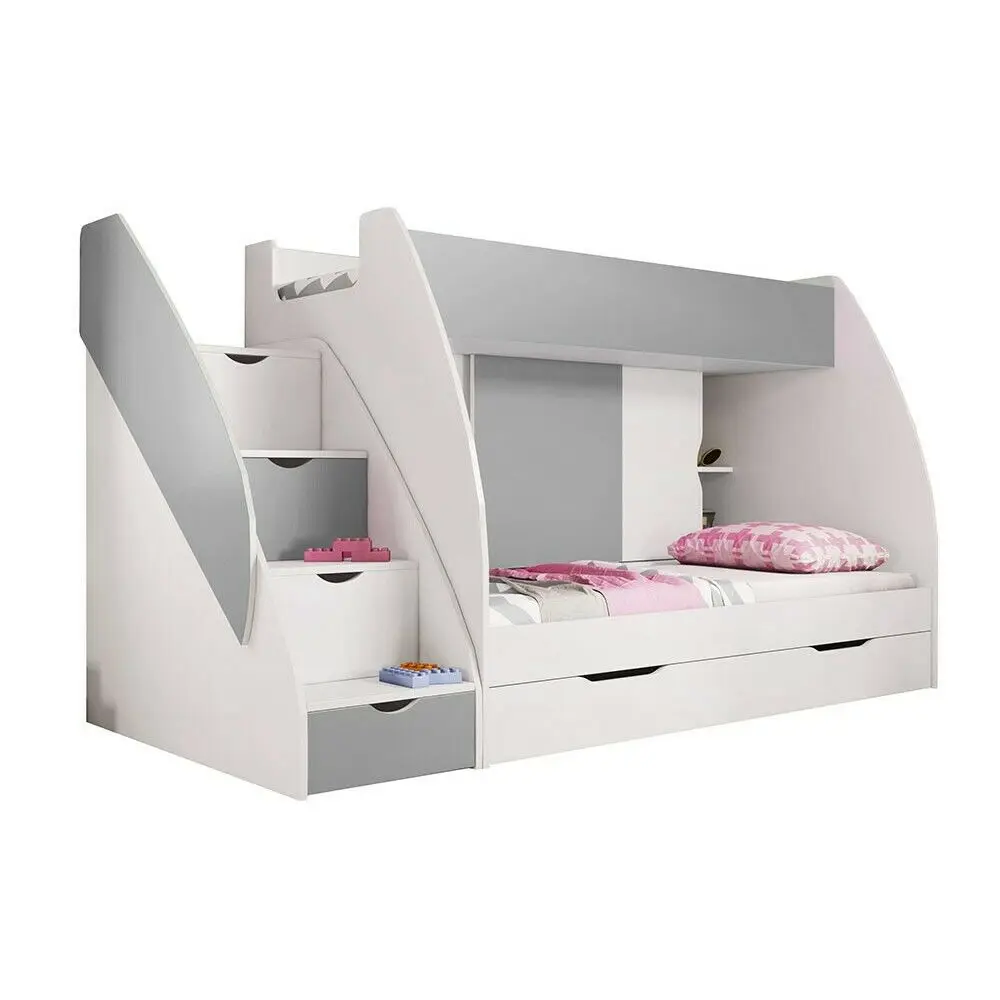 
Factory Direct High Quality kids children wooden bunk beds 