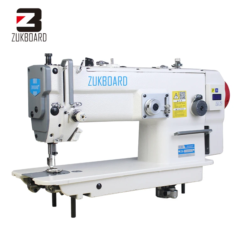 Export computerized walking foot zig zag sewing machine for heavy material