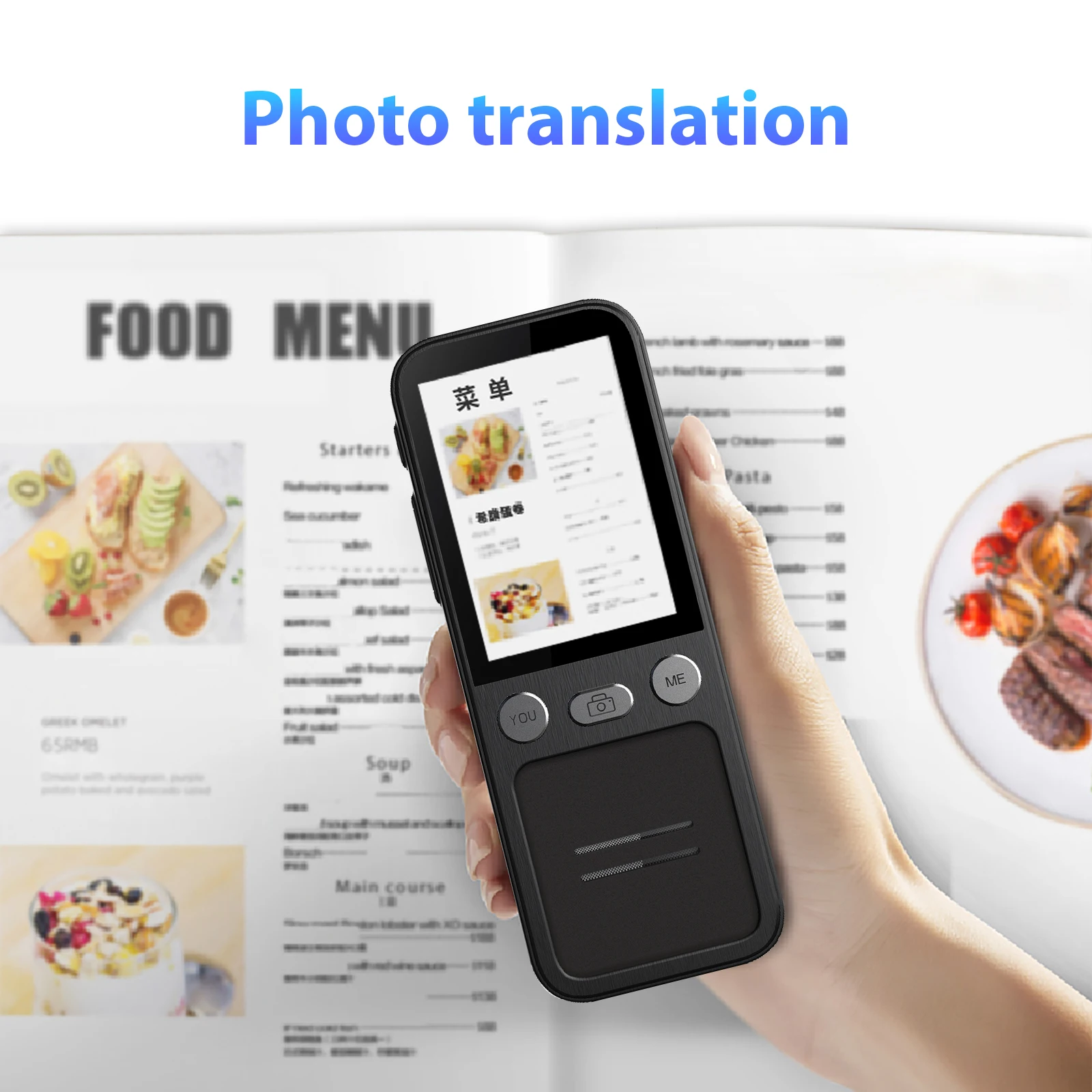 New T16 dialogue speech translator pen with 134 languages accurate offline interpreter Japanese Russian German Spanish Arabic