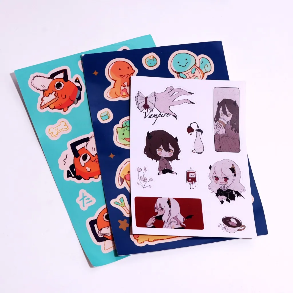 2023 New Product Custom Design Shiny Promotional Pu Dome Sticker With Your Design