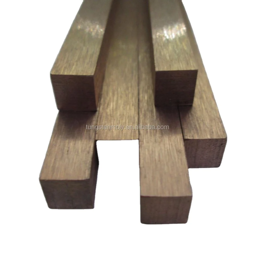 W75Cu25  W80Cu20 Tungsten Copper electrode sfor edm