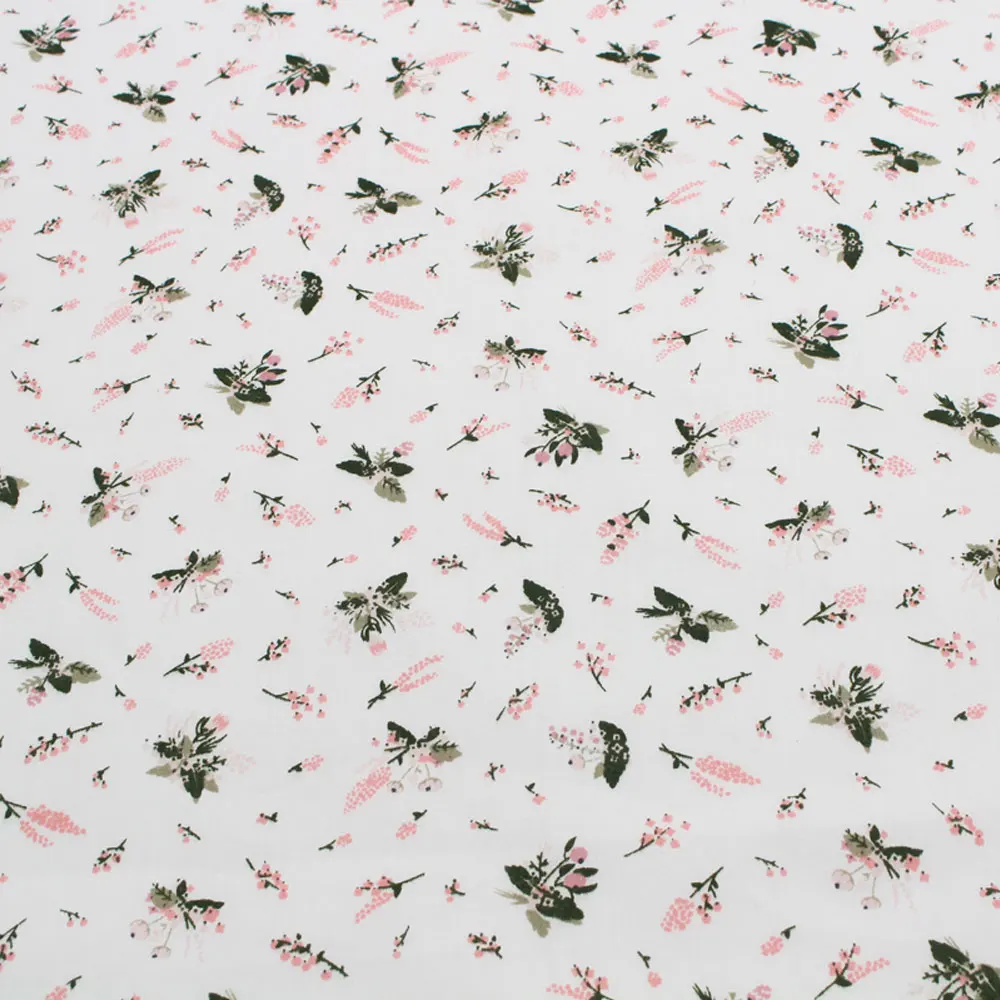 50x50 см хлопчатобумажная Лоскутная Ткань с цветочным принтом ткань для шитья стегания детская ткань «сделай сам» рукоделие материал I0304