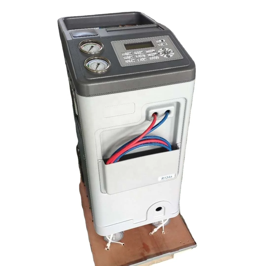 Auto r1234yf a/c refrigerant recovery recycling machine unit  with CE