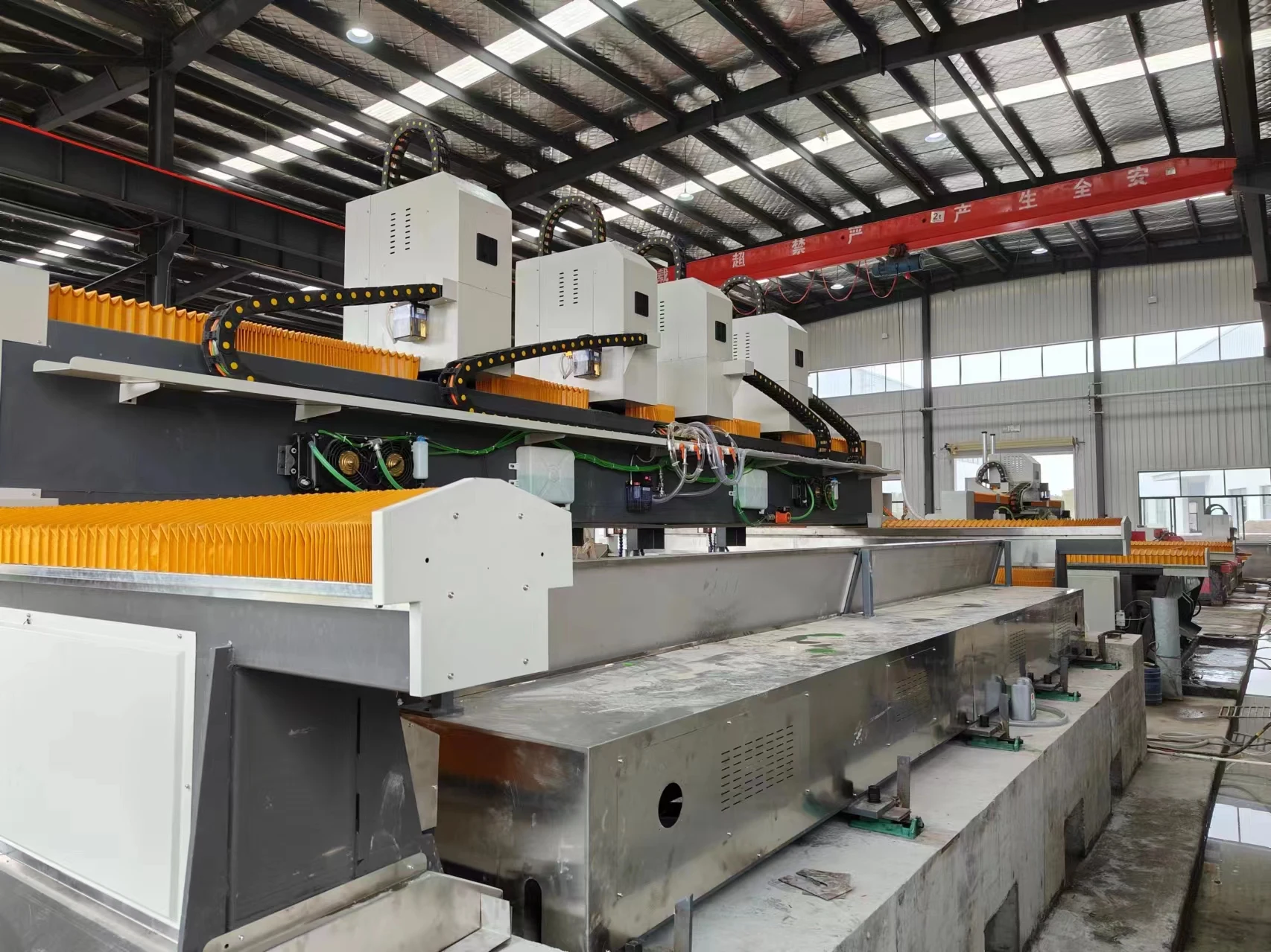 2025 High Quality Six heads column engraving machine Cylinder stone engraving machine for building materials