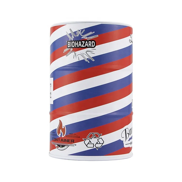 Good Quality Barber Shop Razor Blade Disposal Case Recycling Safe Storage Blades Tin Box