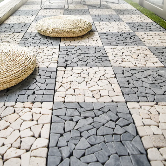 Плитка из натурального камня для наружного использования