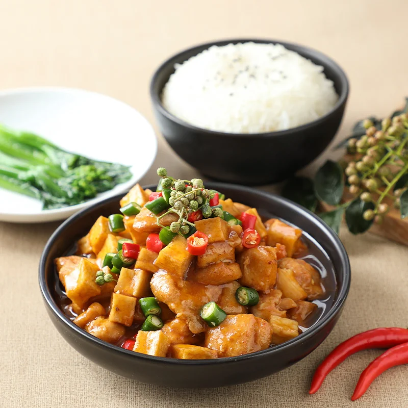 High Quality Self heating Food Instant Rice Hot sale chicken rice Hot Pot Rice instant food