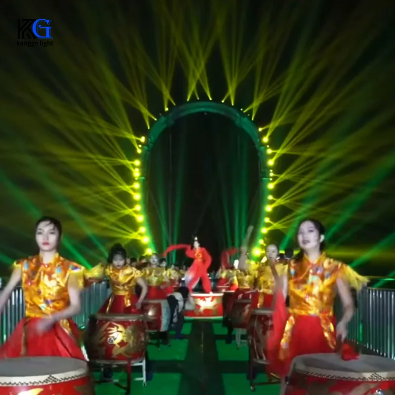 LED350W Outdoor Waterproof Moving Head Light 380W Pattern Beam Light for Party Bar KTV
