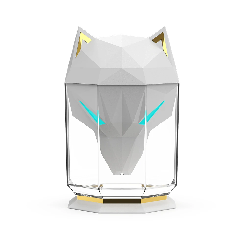 2022 Smart household appliances 650 ML Wolf Warrior Aroma Diffuser USB Cable Car essential oil aroma diffuser for kids