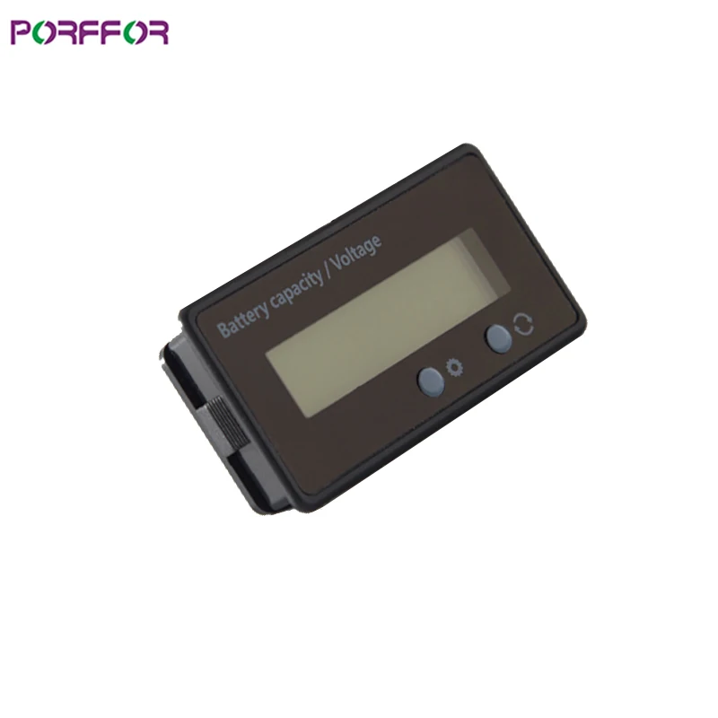 gel battery 5V 6V 6.4V 7V 12V 24V 36V 48V 60V 5V-73V digital high voltage battery tester voltage indicator solar battery tester
