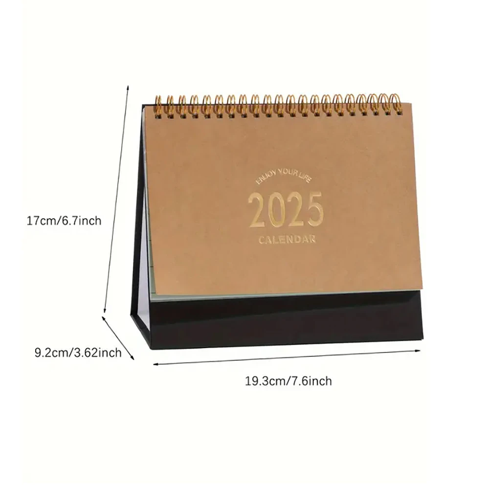2025 2026 Office Series 365 Day Calendar DIY Portable Desk Calendars Daily Schedule Planner Notes Mini Desk Calendar