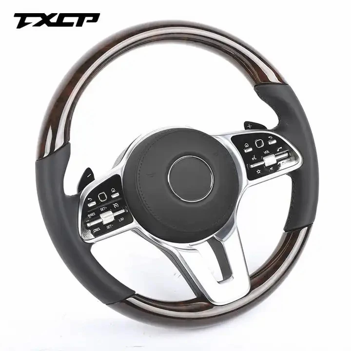 Деревянное рулевое колесо подходит для Mercedes Benz S300 S320 S500 G500 G55 G350 W222 W213 W205 W204 E200 E320 полное