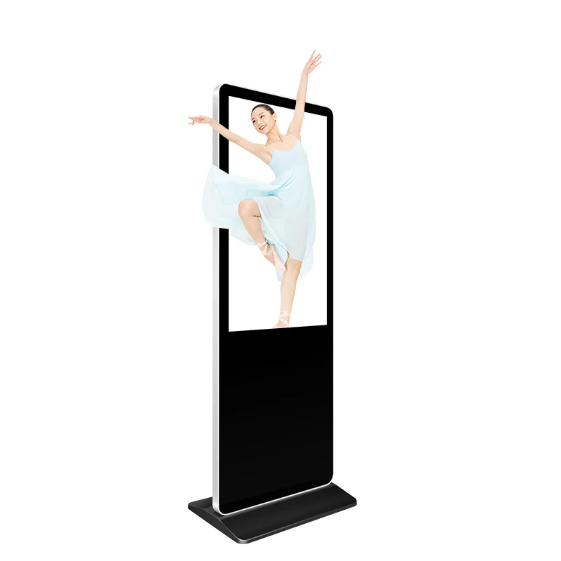 Напольная Вертикальная Интерактивная цифровая вывеска Totem LCD TV сенсорные экраны киоск автономный рекламный дисплей