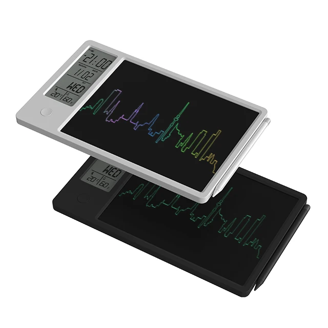 Creative products Electronic calendar Wall mounting Digital electronic wall calendar Electric wall calendar LCD writer