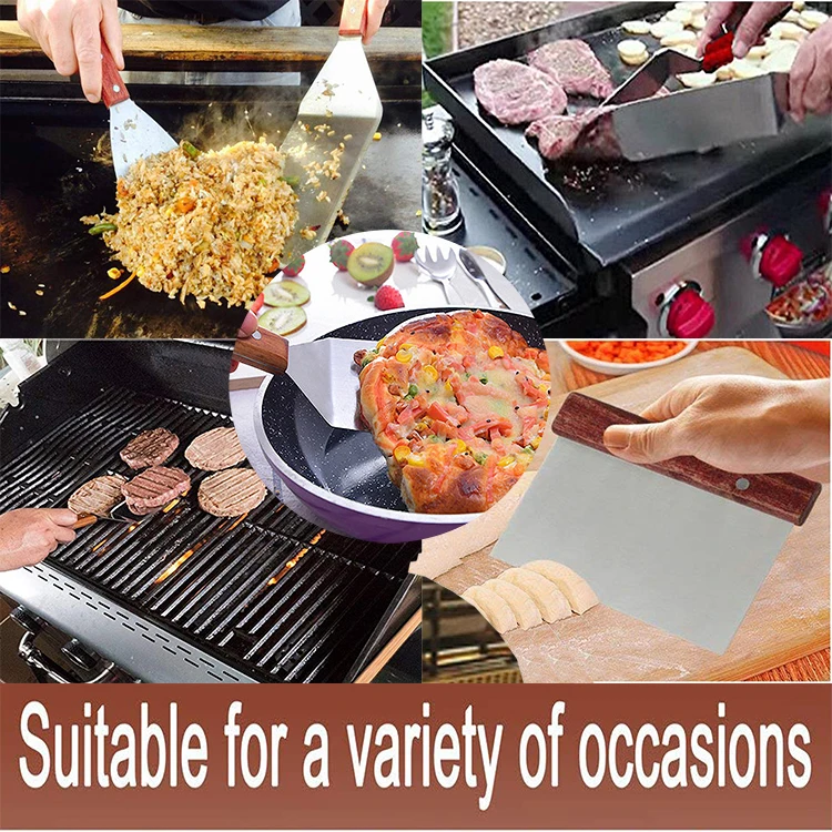 Kitchen Accessories Stainless steel utensils Hamburger Turner