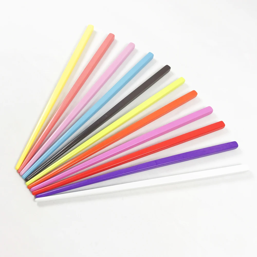 BPA free food grade high quality unbreakable reusable  Melamine plastic chopstick for kids