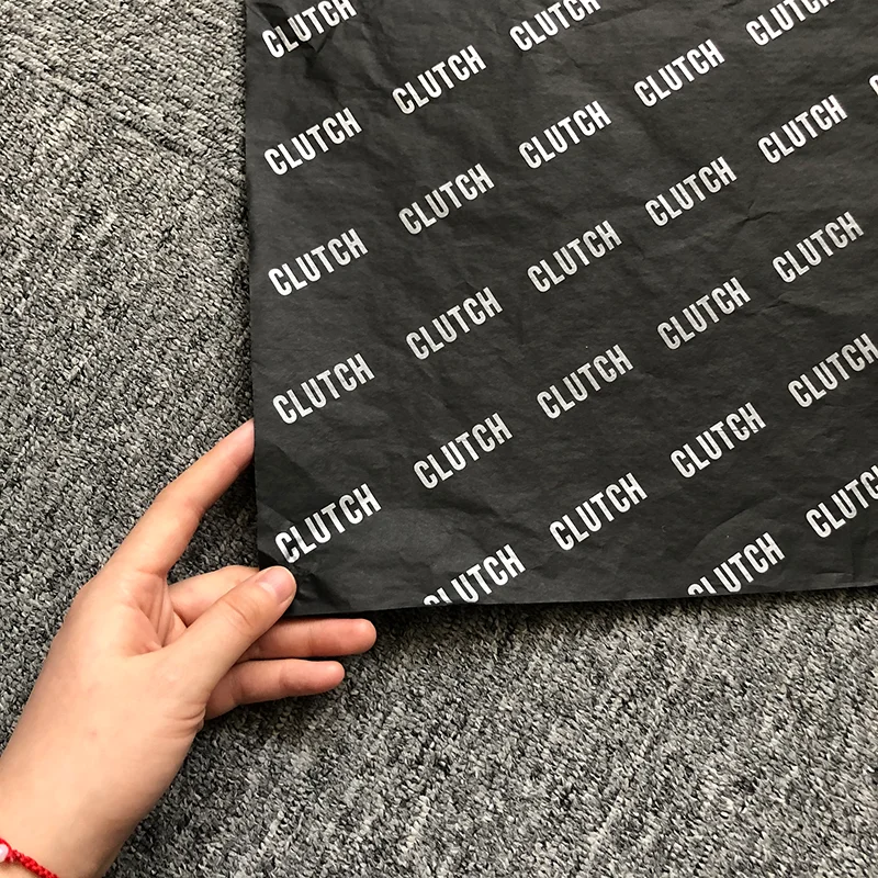 customized  brand logo printing gift wrapping tissue paper for packaging