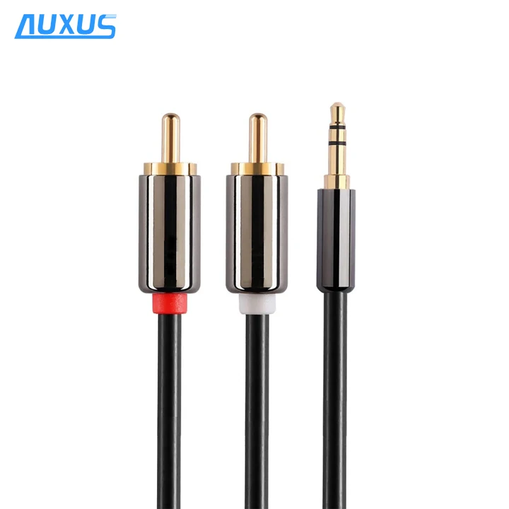 
Best quality 3.5mm to 2 rca cable aux cable 