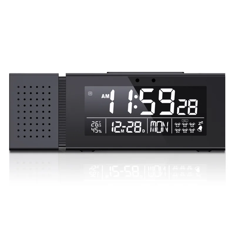 Lights Travel Digital-Radio-Clock Table Desktop And Controlled Am With Fm Digital Portable Alarm Clock Radio 24Hr Clock