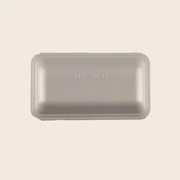 Пищевая упаковка большой пластиковый прозрачный лоток с крышкой высокой плотности пластиковый лоток для хлеба