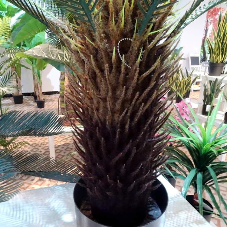 Cycas Sago Пальма искусственные садовые деревья декоративные пальмы дерево для украшения
