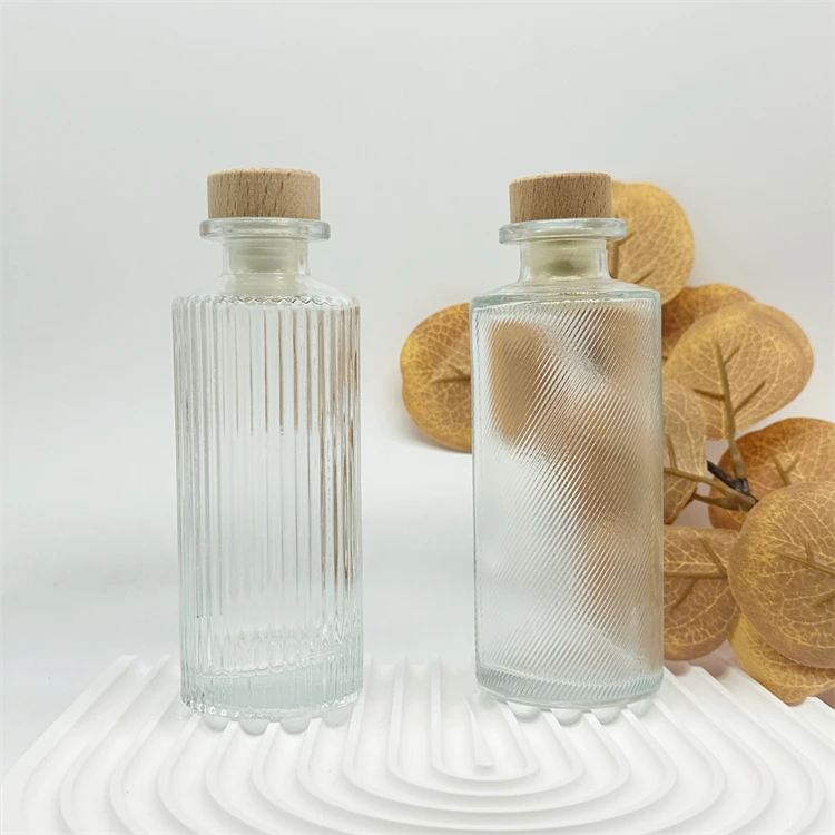 150ml Free sample empty round shape glass beer wine Juice milk tea bottles