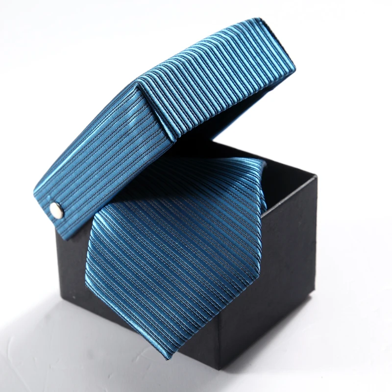 Custom personalized high quality Italian silk polyester neckties British business man tie