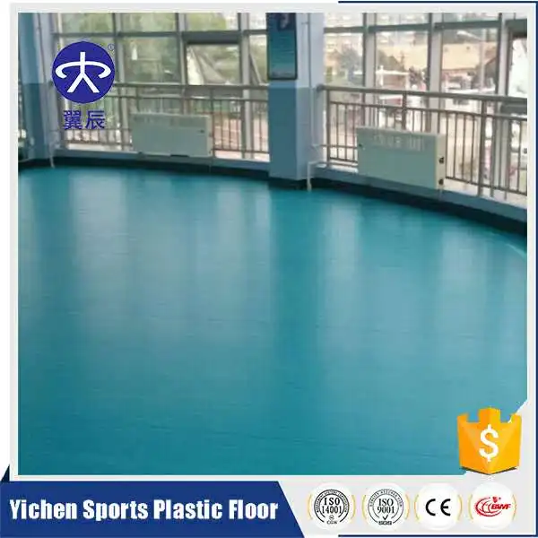 Plastic vinyl sheet pvc floor for dance floor hall for sale