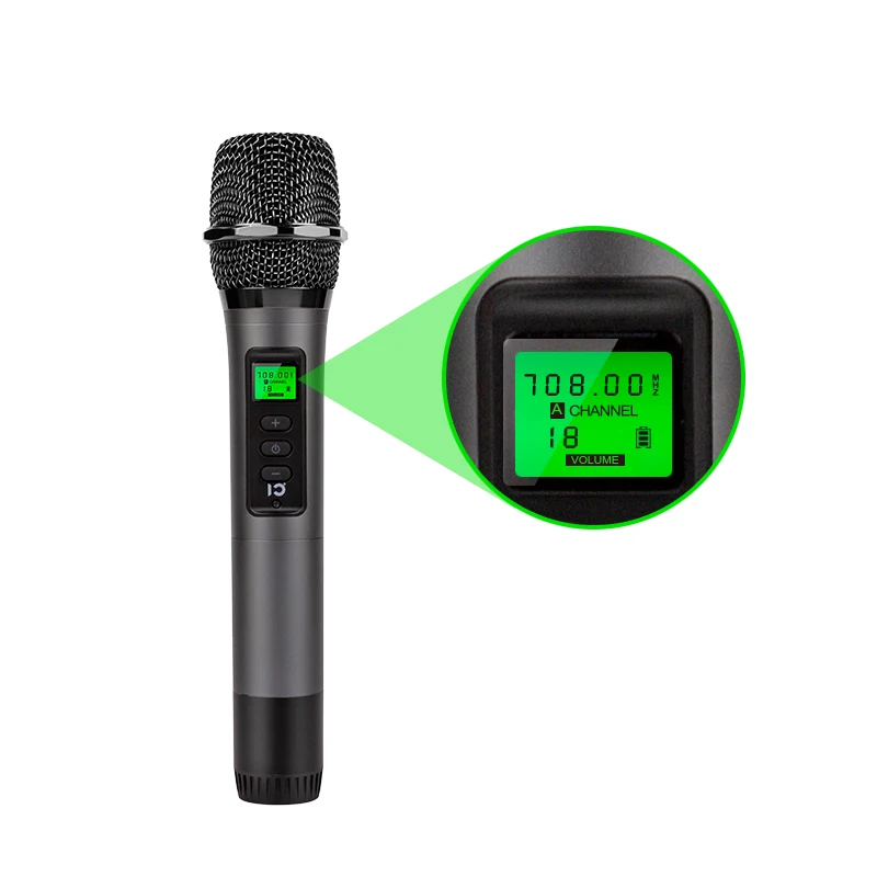 Shidu Professional Conference SpeechTeaching Karaoke Singing Dynamic Mic microphones Portable Cordless UHF Wireless Microphone
