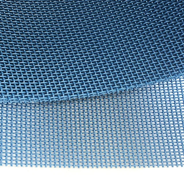 Polyester Square Mesh Food Filter Conveyor Belt Shipping Express Wooden Box Carton For Environmental Protection Industry